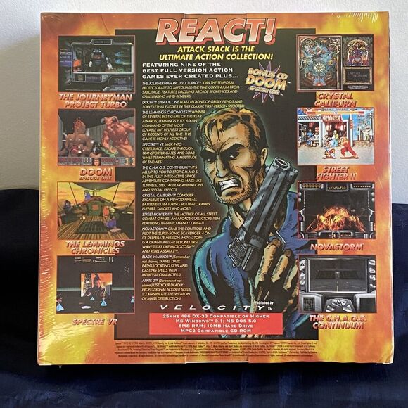 VTG Attack Stack 9 Action Adventure Games PC Bundle Sealed, Doom, Novastorm - Picture 8 of 10